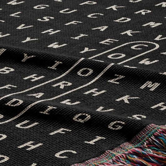 Boulder, Colorado Woven Blanket - Word Search Studio by Designed With Meaning