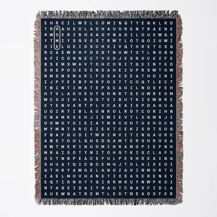 Home Word Search Woven Blankets