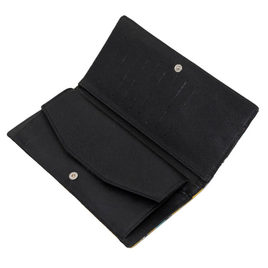 Leather Travel Wallet Accessory, Inside, Designed With Meaning