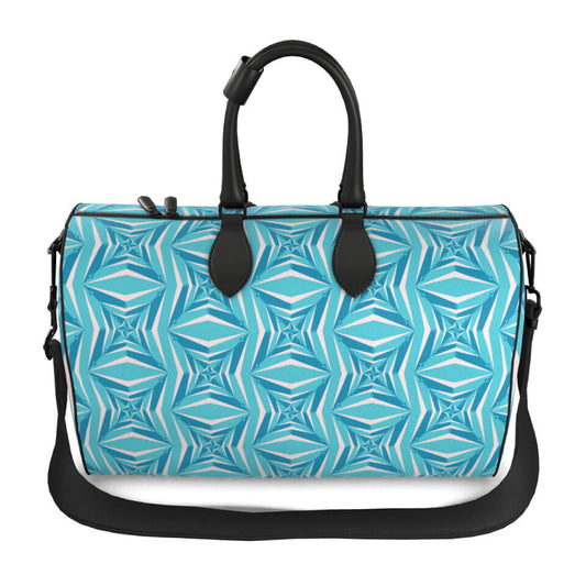 Stella Voyager 50 Duffle Bag Lagoon, Leather Handbag, Designed With Meaning
