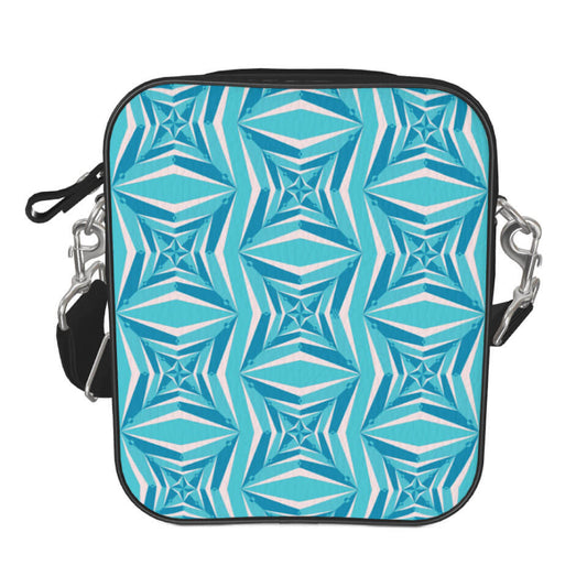 Stella Voyager 30 Messenger Lagoon, Large Leather Message Bag, Designed With Meaning